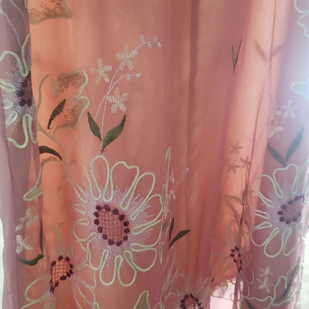 Only Hearts by Helena Stuart vintage 90’s embroidered maxi skirt Host pick! - Picture 13 of 16